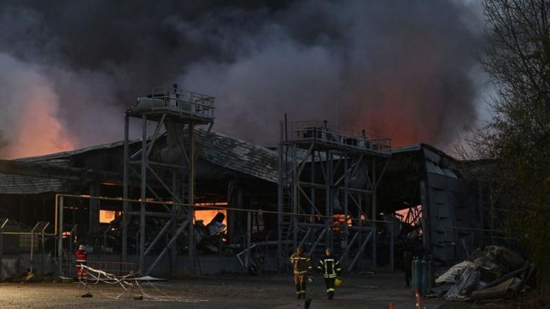 Csebokszár városát dróntámadás sújtotta.