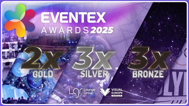 A magyar élményspecialisták kiemelkedő teljesítménnyel rukkoltak elő az Eventex Awards versenyén, ahol a rekordlétszámú résztvevő között emelkedtek ki.