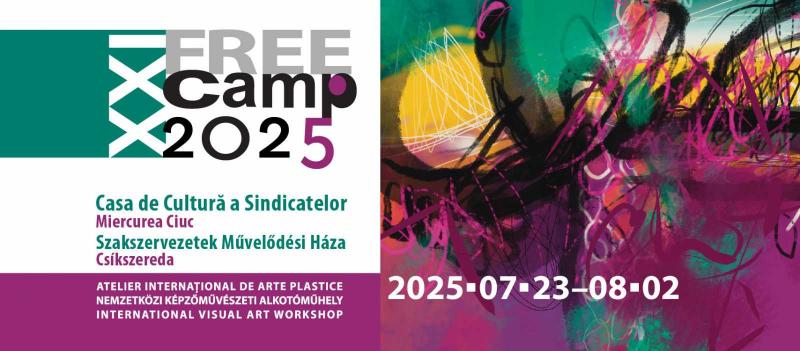 Elindul a 21. FREE Camp kreatív tábor Csíkszereda szívében!