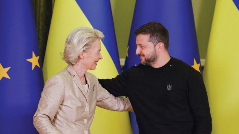 Kellemetlen helyzet: Von der Leyen és Zelenszkij nem éppen lelkesen, de mégis kényszeredetten fejezték ki hálájukat Trumpnak.